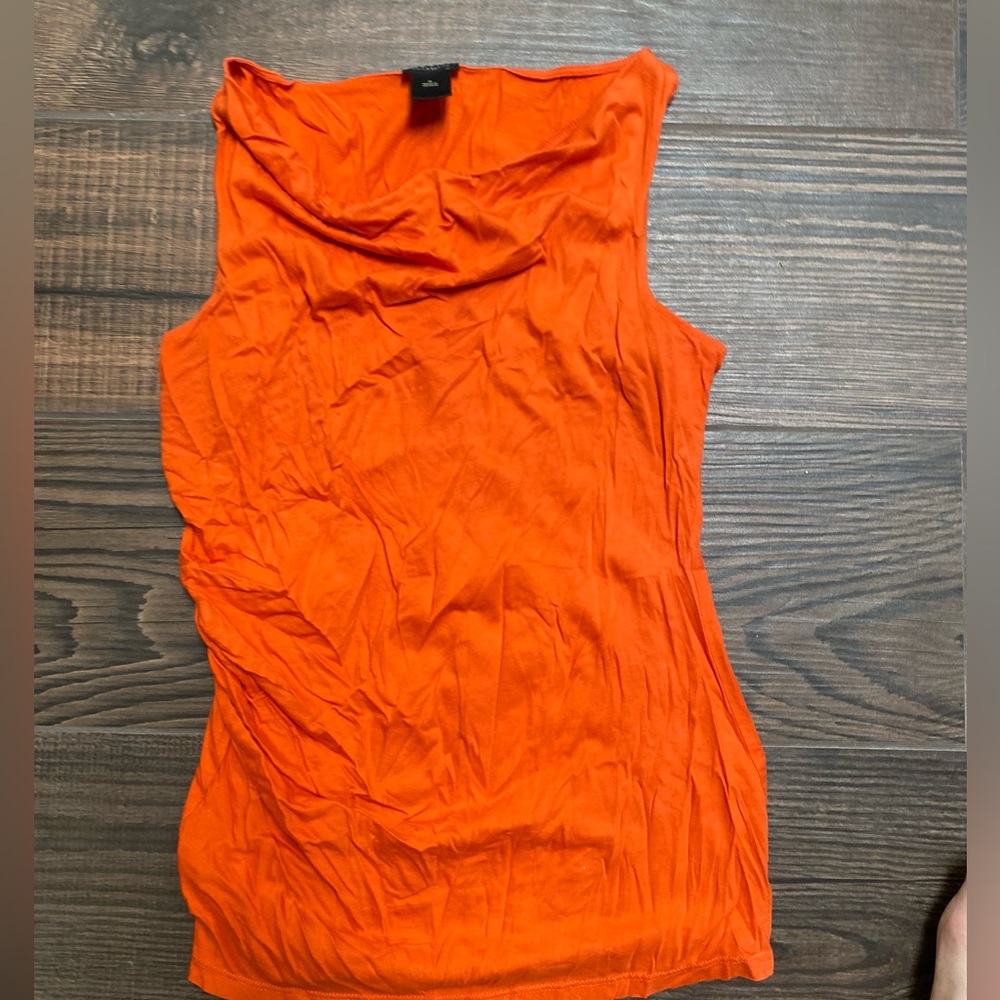 Orange Tank by Ann Taylor